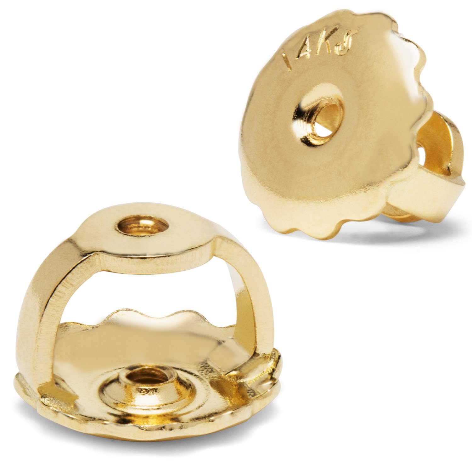 【AMY O】Screwback Earring Back-Small 14K☆バック 留め具 2色 Amazon.com: Everyday Elegance Solid 14K Yellow Gold Two